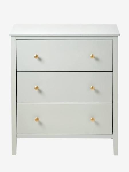 Vertbaudet - Commode PARISIENNE 42 cm vert d'eau