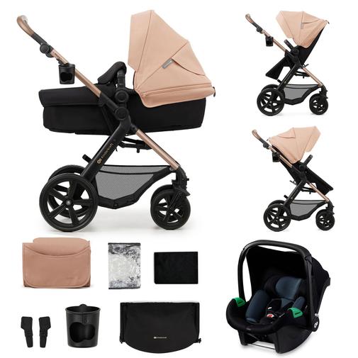 Kinderkraft - Poussette Trio MOOV 2 beige