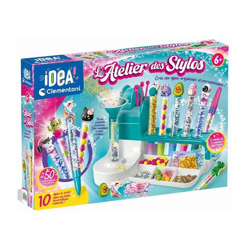 Clementoni - Coffret créatif L'Atelier des Stylos - Multicolore
