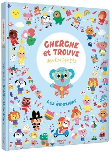 Fleury, Marine - Cherche et trouve des tout-petits - les émotions