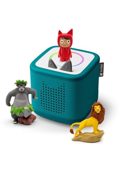 tonies - Tonies Toniebox 2 Pack Boite À Histoire Pour Enfant 1 À 9 Ans, Robuste & Facile À Utiliser, Avec Le Roi Lion Et Baloo, Vert Océan Multicolore