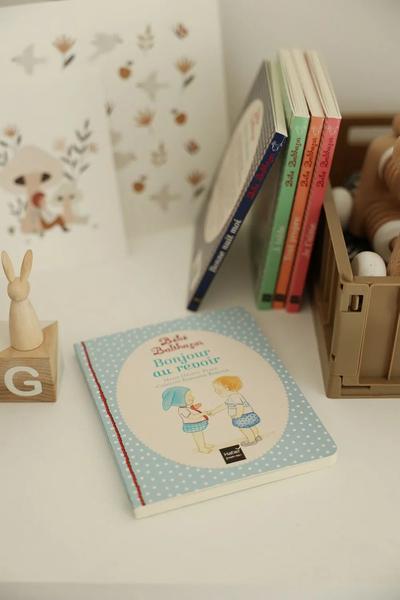 Petit Picotin - Livre Bébé Balthazar - Bonjour Au revoir