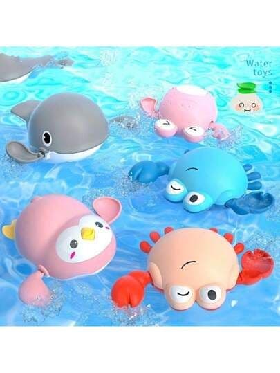 fr.shein.com - Jouets à l'eau pour enfants pour jouer dans la salle de bain, pour nager et prendre des bains de bébé, cadeau de Noël Halloween