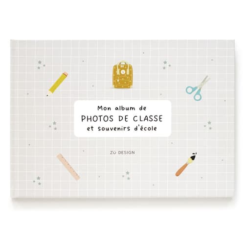 Zü - Boutique - Album de photos de classe et souvenirs d'école, made in France - Zü