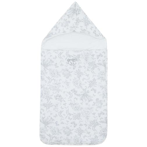 Tartine et Chocolat - Nid d'ange passe sangle Toile de Jouy gris