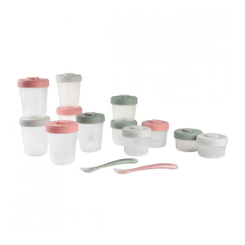 Beaba - Pack premier repas Eucalyptus