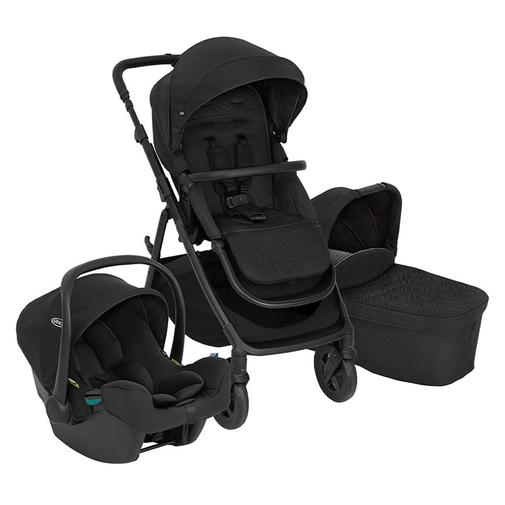 Graco - Poussette Trio Near2Me DLX - Midnight Black