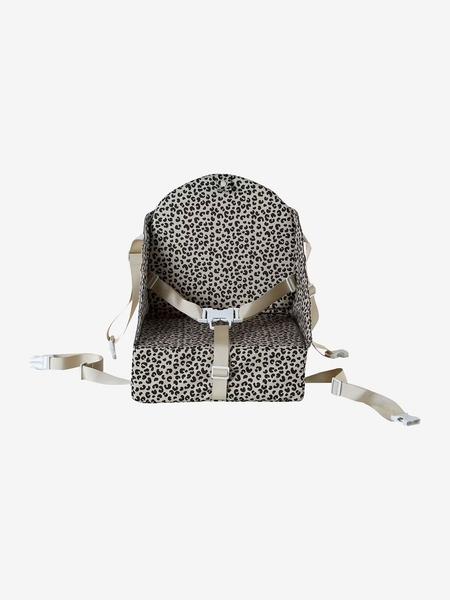Vertbaudet - Rehausseur de chaise beige imprimé