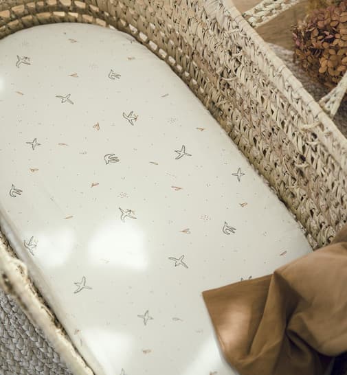 KADOLIS - Drap housse Coton Bio pour landau L'ENVOLEE