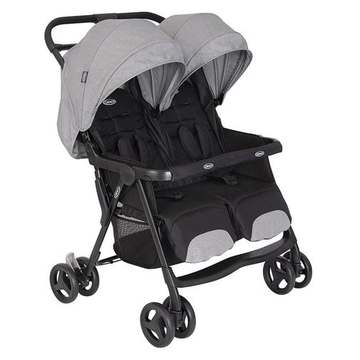 Graco - Poussette Double DuoRider - Steeple Gray