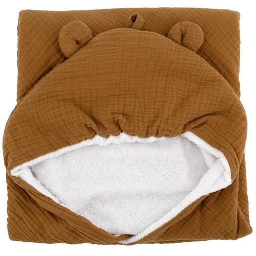Domiva - Cape de bain Boubou caramel (75 x 75 cm)