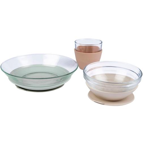 Béaba - Coffret repas en verre X DURALEX Natural