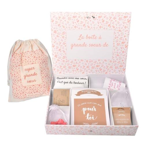 Le Petit Pousse - Boite à grande soeur remplie de cadeaux