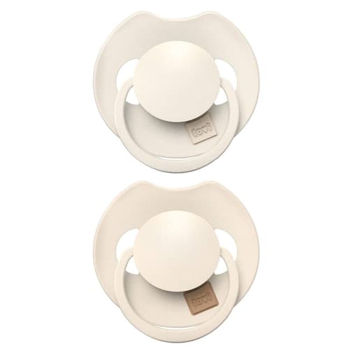 Difrax - Lot de 2 sucettes dynamique  lovi prime écru - Difrax
