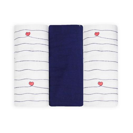 Trois Kilos Sept - Lot de 3 langes