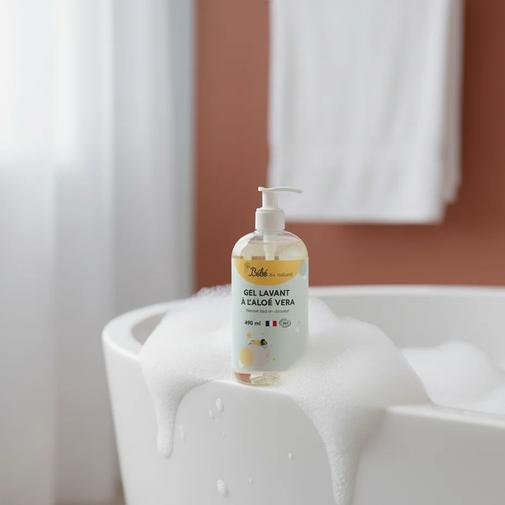 Bébé Au Naturel - Gel Lavant corps et cheveux 490ml