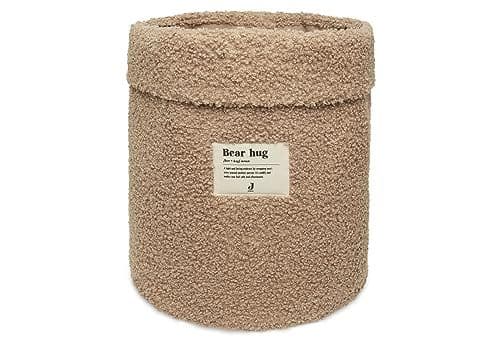 Jollein - Jollein Panier de rangement de 18 cm de diamètre - Avec plateau Boucle Biscuit