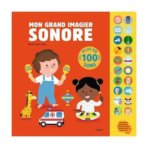 Milan - Livre - Mon grand imagier sonore