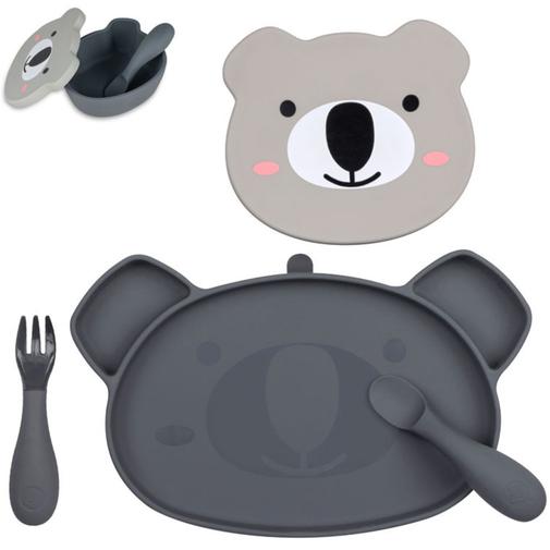 Tum Tum - Set repas en silicone Koala (4 pièces)