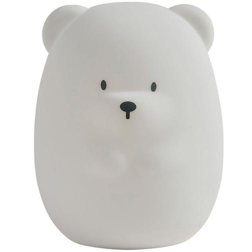 Nattou - Veilleuse en silicone grand ours blanc (16 cm)