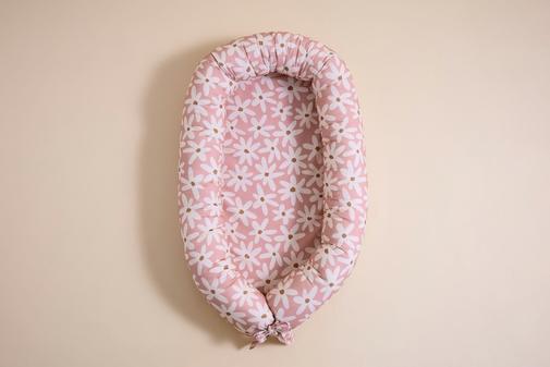 Mon Lit Cabane - - Réducteur de Lit Marguerites - Rose