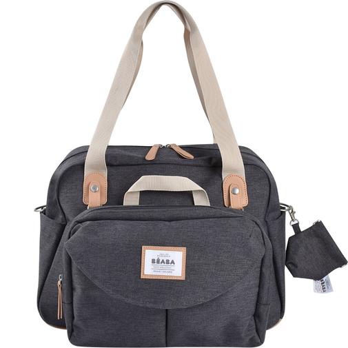 Béaba - Sac à langer Genève II gris chiné foncé