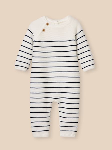 Cyrillus FR - Combinaison Bébé en coton biologique et laine