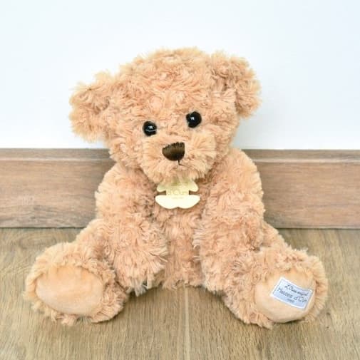 Histoire d'Ours - Ours en Peluche Beige - 34 cm