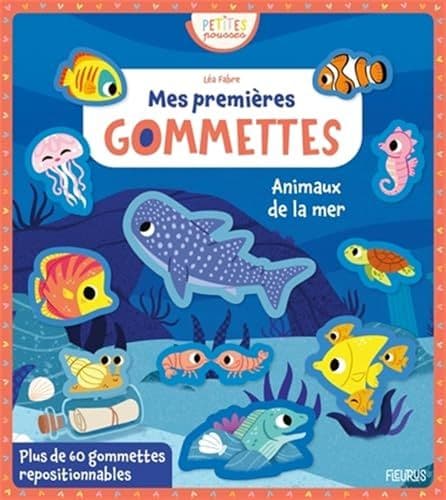 Fabre, Léa - Mes premières gommettes - Animaux de la mer