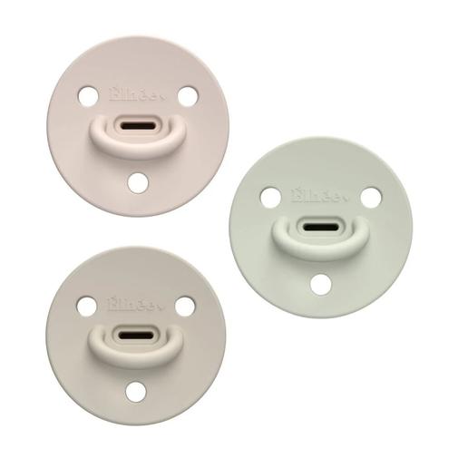 Elhée - Pack de 3 Sucettes "ChooChoo" +6 mois | Extra-Fines - Billie