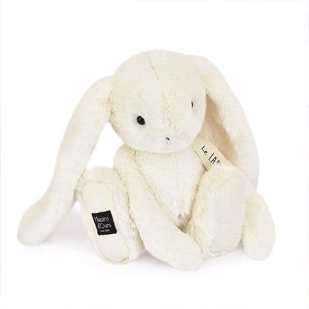 Histoire d'Ours - Peluche lapin blanc - LE LAPIN - 32 cm