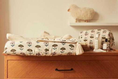 Orso Paris - Housse matelas à langer Ginkgo