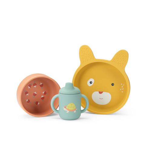 Moulin Roty - Set vaisselle silicone