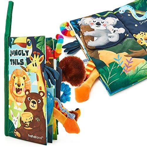 hahaland - Livre Tissu Bébé