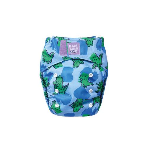 Bambino Mio - Couche lavable imprimé croc - Bleu
