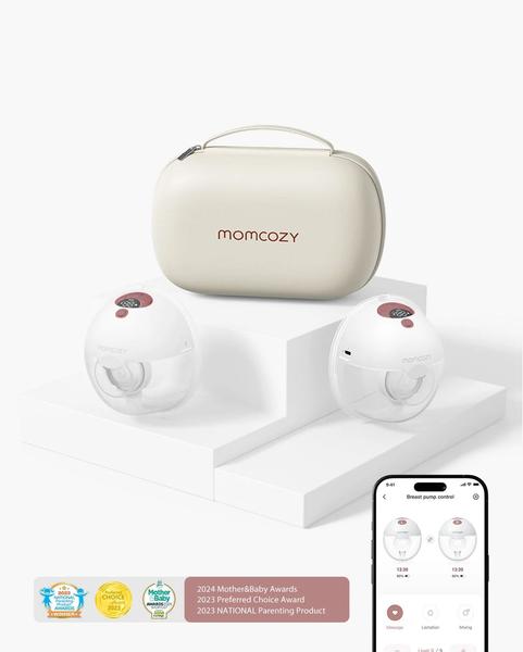 Momcozy - Tire-lait portable intelligent M5 – Amélioré avec contrôle via application