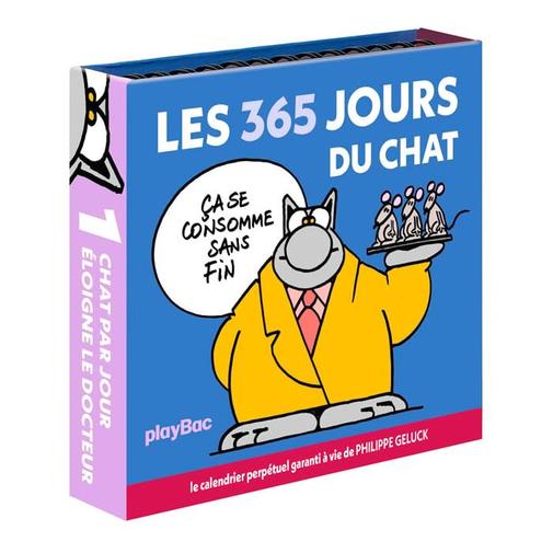 Play Bac - Le Chat - Coffret, volume 2 Tome 2 : Calendrier Les 365 jours du Chat