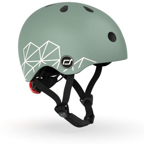 Scoot And Ride - Casque Green Lines XXS (45-51 cm)
