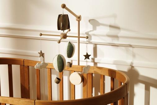 Mon Lit Cabane - - Mobile Musical Cirque - list: Marron|Vert