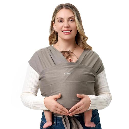 Momcozy - Facile à porter les mains libres - Porte-bébé en écharpe