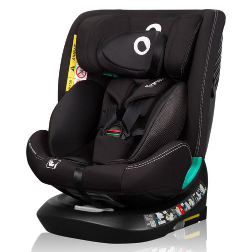 Lionelo - Siège Auto Bastiaan One i-Size Groupe 0/1/2/3 - Black Carbon