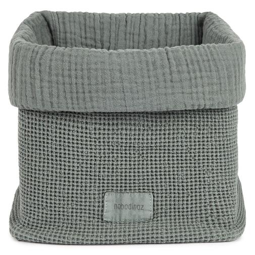 Nobodinoz - Panier de Rangement Wabi Sabi - Azure