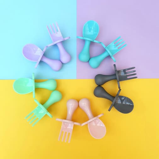 Grabease - Couverts ergonomiques pour bébé Grabease