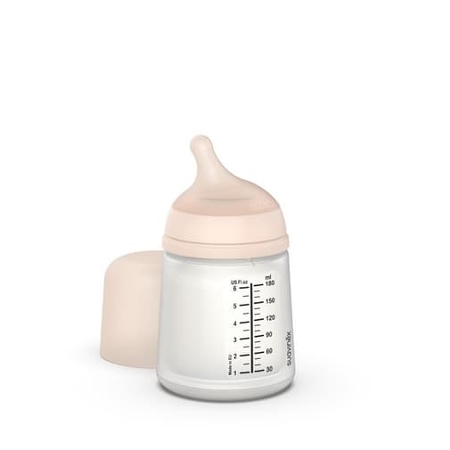 SUAVINEX - Biberon anti-colique ZERO.ZERO 180 ml - Débit Lent