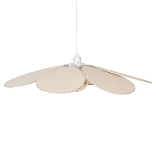 ATMOSPHERA CREATEUR D'INTERIEUR - Atmosphera Créateur d'Intérieur - Suspension Pétales Naya Style Bohème - Lustre en Métal pour Chambre, Salon, Entrée, Bureau - Hauteur Réglable