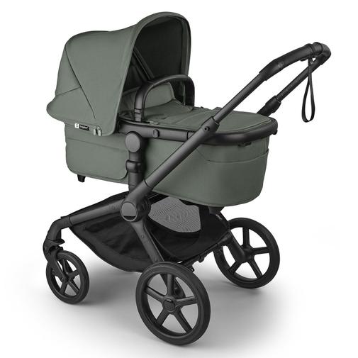 Bugaboo - Poussette Citadine Fox5 Renew Complète Châssis Noir - Forest Green