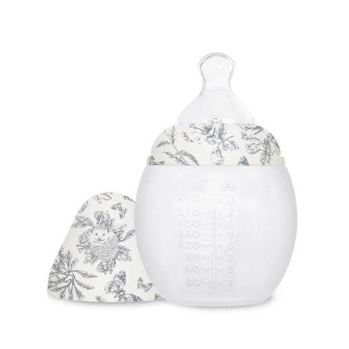 Elhée - Biberon 240 ml | Tartine et Chocolat "Toile de Jouy" Gris