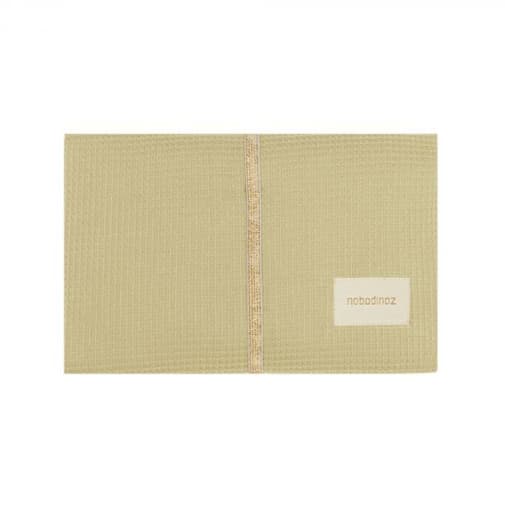 Nobodinoz - Tapis à langer nomade Mozart Green Tea