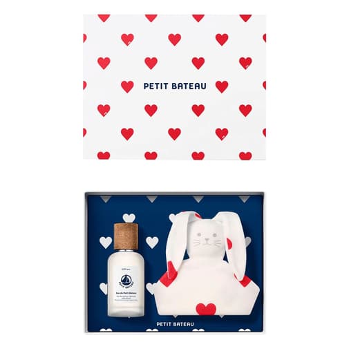 Petit Bateau - Coffret de naissance parfum et doudou