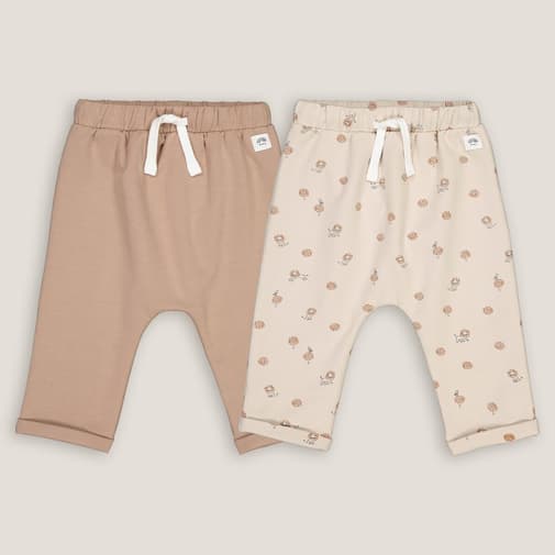 LA REDOUTE COLLECTIONS - Lot de 2 sarouels en molleton